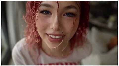 An Asian Woman With Hair Red As Fire 10 Out Of 10 Autumn Wet Pussy - Lil Karina